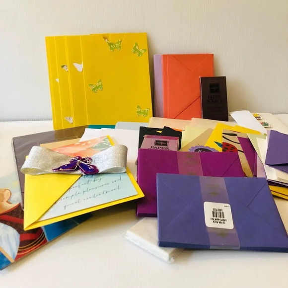 Card Stock Invitation Envelopes Bundle Junk Journal Stock - Picture 1 of 11